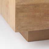 Hayden Light Brown Wood Rectangular Coffee Table from Mercana - Luna Furniture
