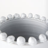 Basin Large Off-White Glazed Vase from Mercana - Luna Furniture