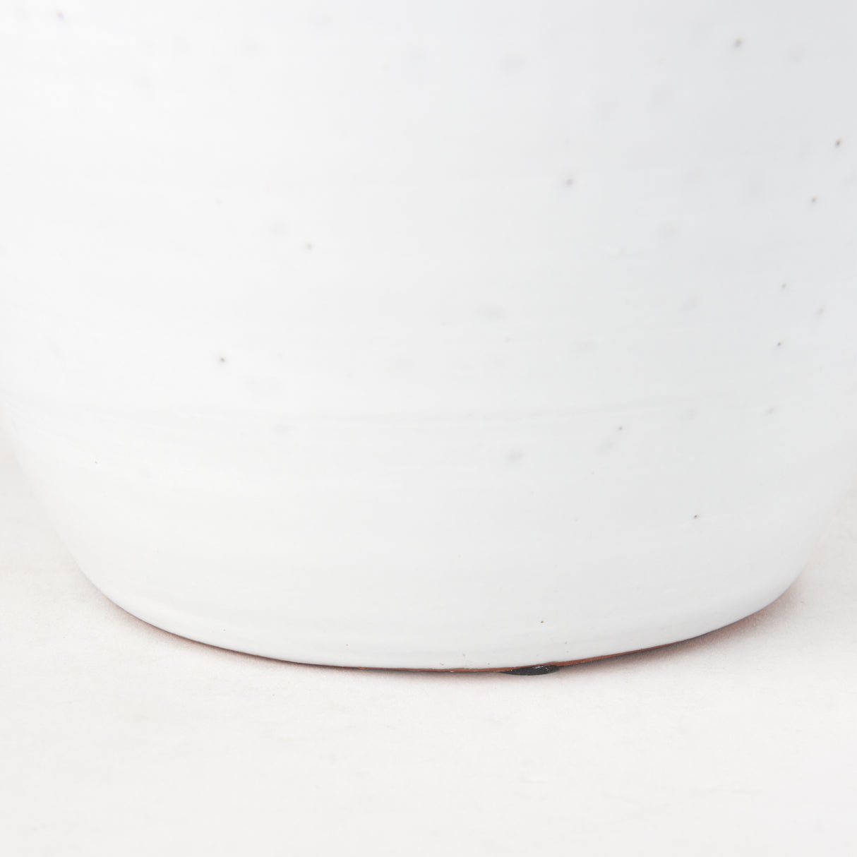 Basin Large Off-White Glazed Vase from Mercana - Luna Furniture