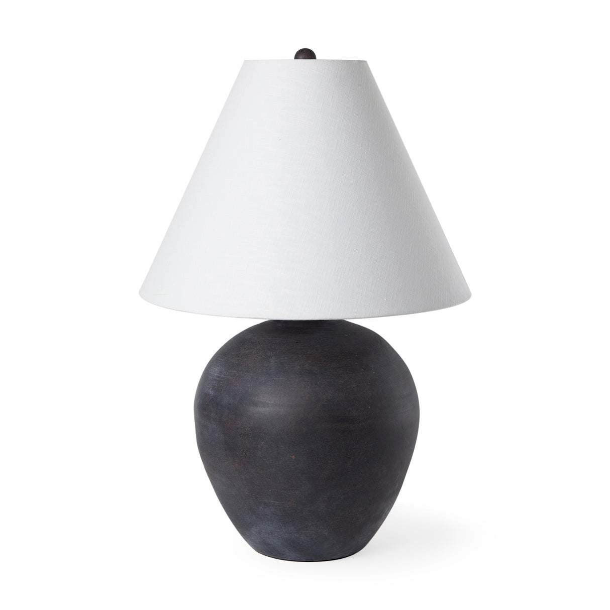 Marvin Black Ceramic Table Lamp from Mercana - Luna Furniture