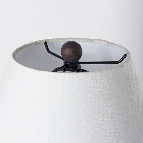 Marvin Black Ceramic Table Lamp from Mercana - Luna Furniture