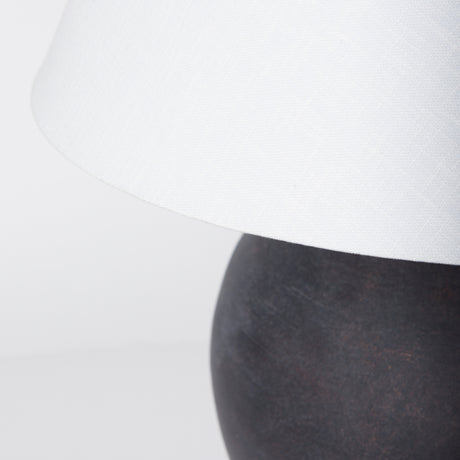 Marvin Black Ceramic Table Lamp from Mercana - Luna Furniture