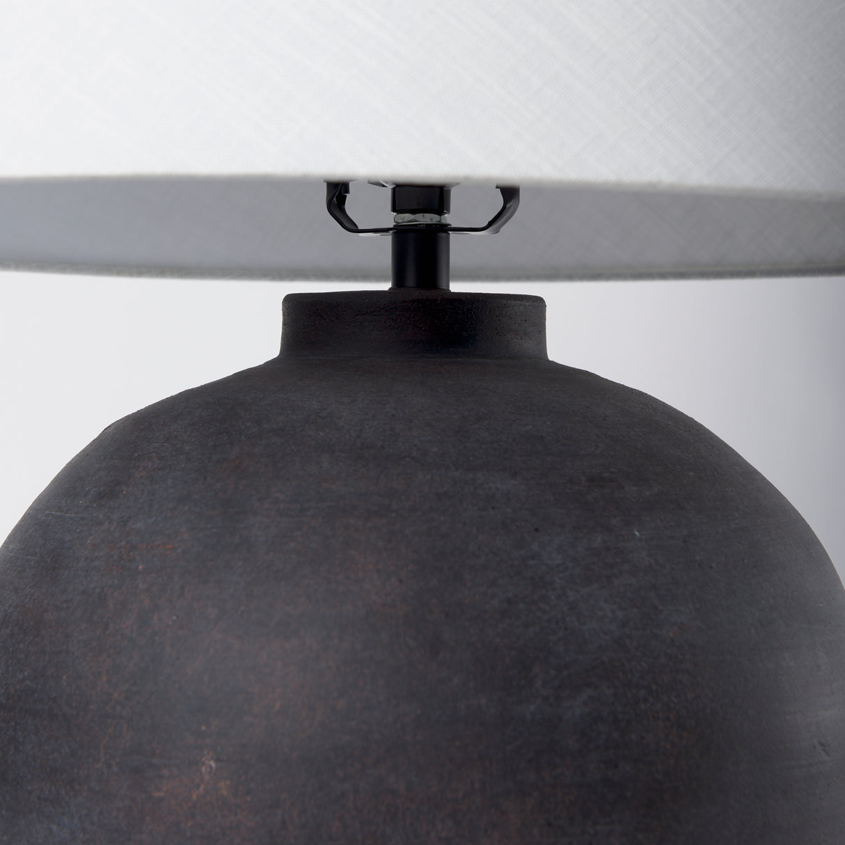 Marvin Black Ceramic Table Lamp from Mercana - Luna Furniture