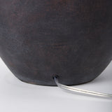Marvin Black Ceramic Table Lamp from Mercana - Luna Furniture
