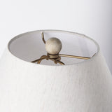 Mehdi Cream Ceramic Table Lamp from Mercana - Luna Furniture