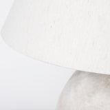 Mehdi Cream Ceramic Table Lamp from Mercana - Luna Furniture