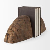 Incana Handmade Reclaimed Wooden Bookends from Mercana - Luna Furniture