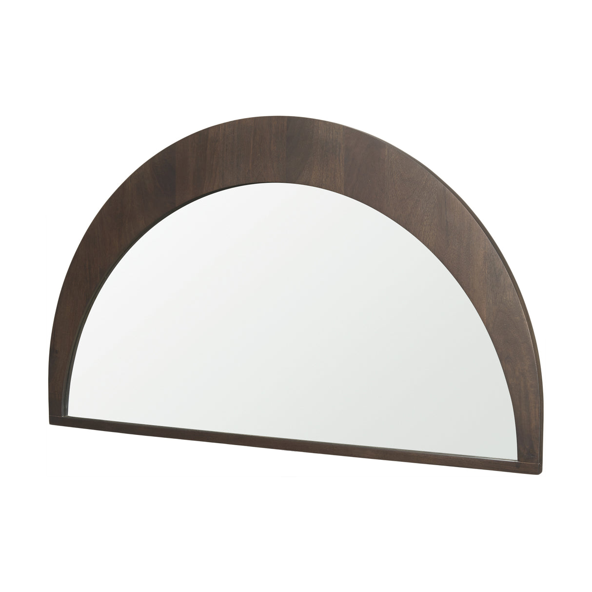 Celeste Dark Brown Wood Large Mirror from Mercana - Luna Furniture
