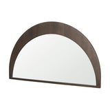 Celeste Dark Brown Wood Large Mirror from Mercana - Luna Furniture