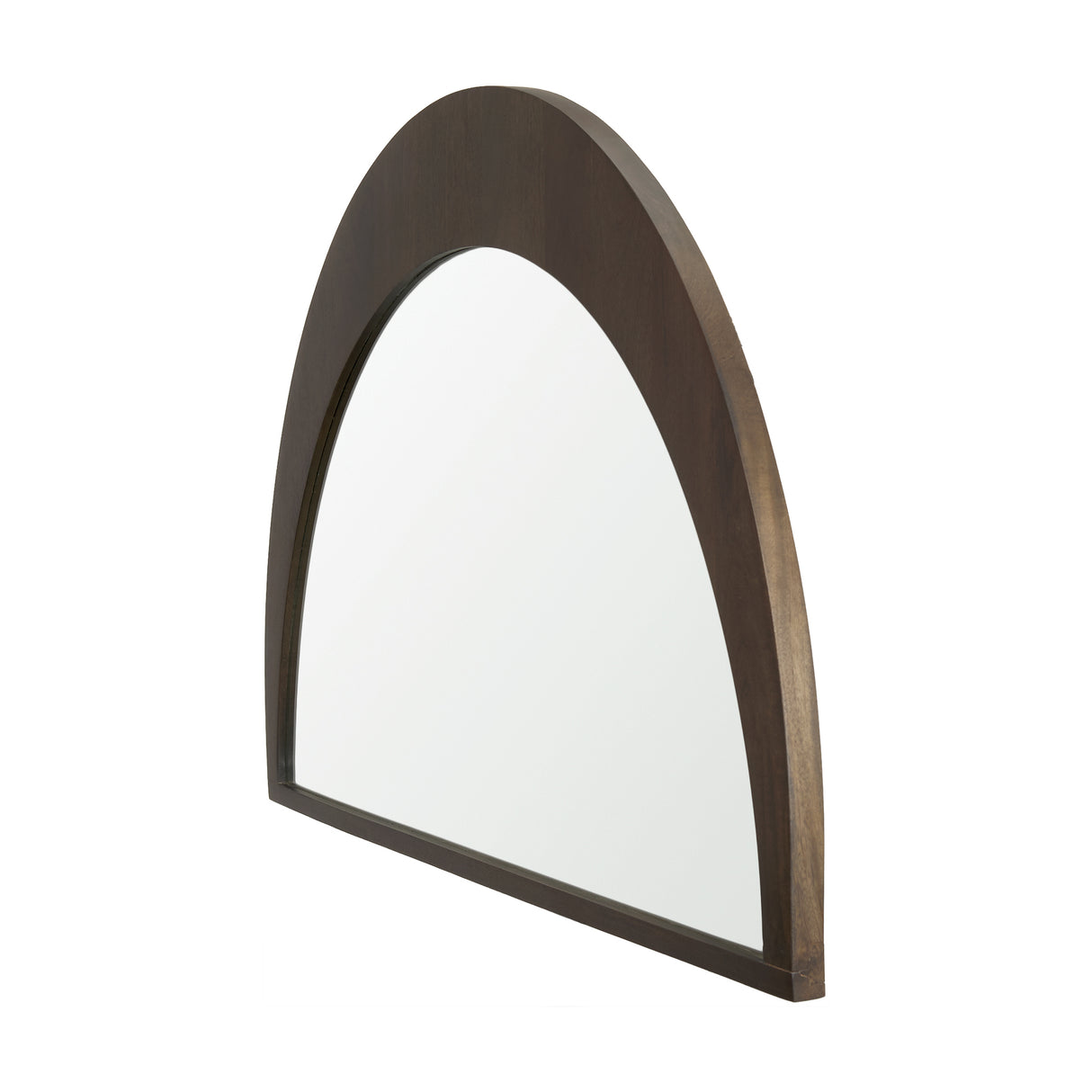 Celeste Dark Brown Wood Large Mirror from Mercana - Luna Furniture