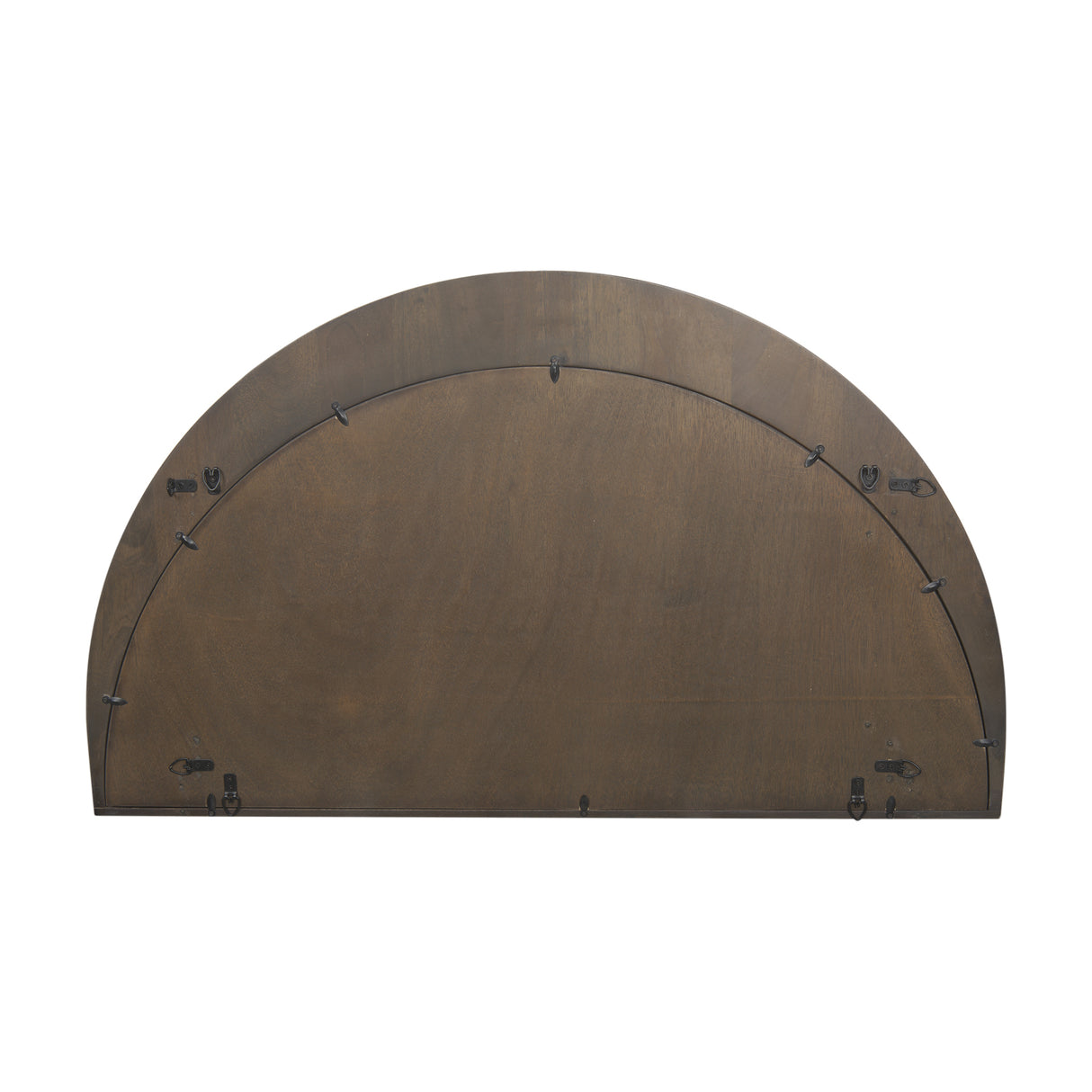 Celeste Dark Brown Wood Large Mirror from Mercana - Luna Furniture