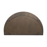 Celeste Dark Brown Wood Large Mirror from Mercana - Luna Furniture