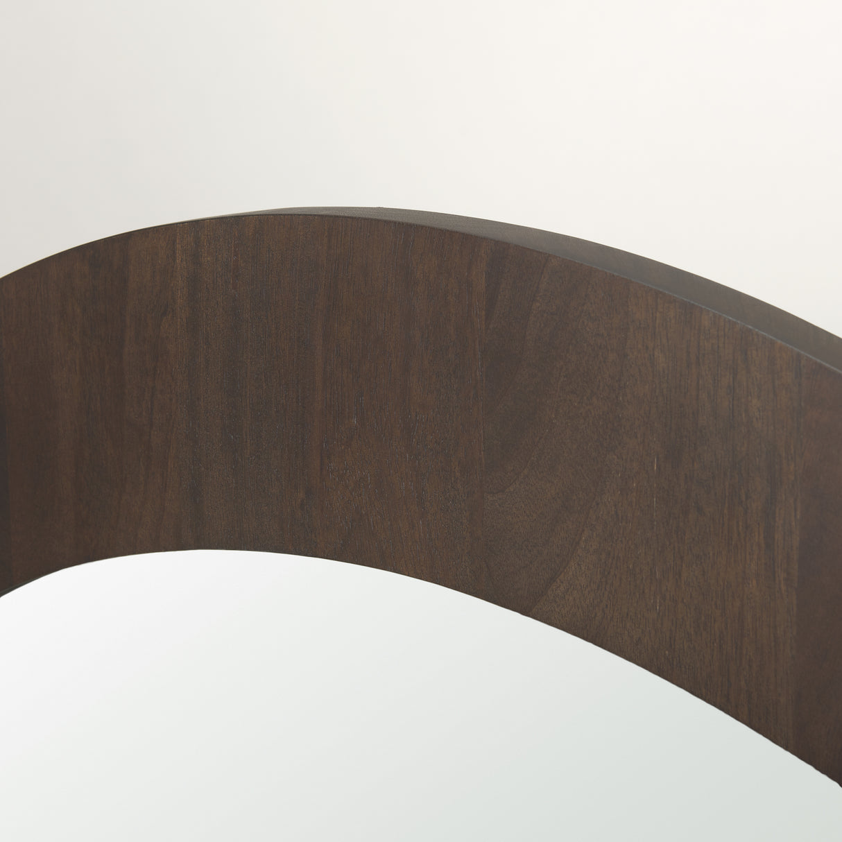 Celeste Dark Brown Wood Large Mirror from Mercana - Luna Furniture