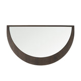 Celeste Dark Brown Wood Large Mirror from Mercana - Luna Furniture
