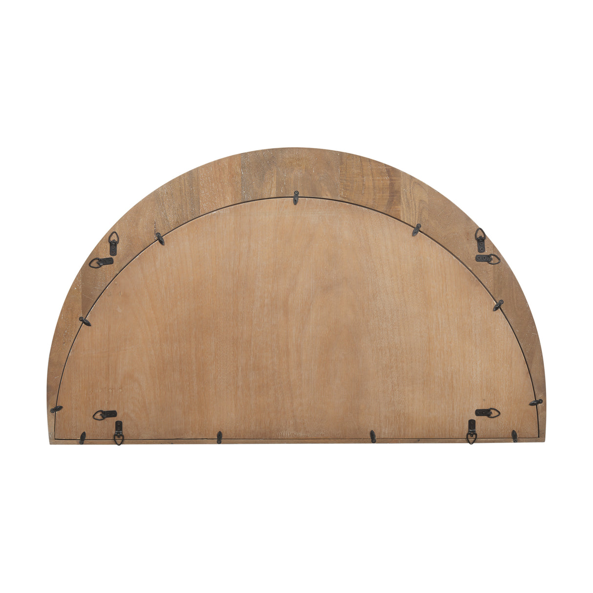 Celeste Light Brown Wood Large Mirror from Mercana - Luna Furniture