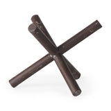 Astericks I (Large) 10L x 10W Brown Metal Decor Object from Mercana - Luna Furniture