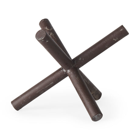 Astericks I (Large) 10L x 10W Brown Metal Decor Object from Mercana - Luna Furniture