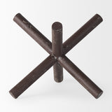 Astericks I (Large) 10L x 10W Brown Metal Decor Object from Mercana - Luna Furniture