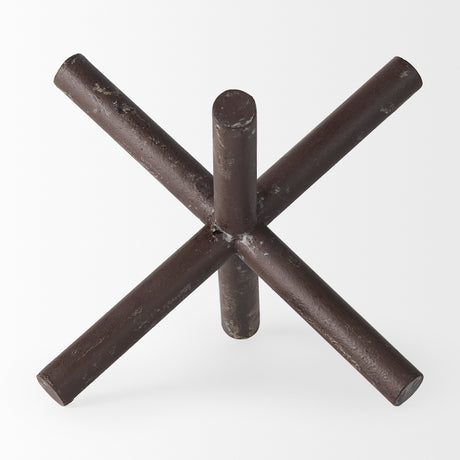 Astericks I (Large) 10L x 10W Brown Metal Decor Object from Mercana - Luna Furniture