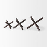 Astericks I (Large) 10L x 10W Brown Metal Decor Object from Mercana - Luna Furniture