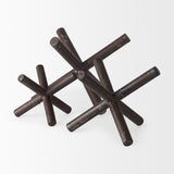 Astericks I (Large) 10L x 10W Brown Metal Decor Object from Mercana - Luna Furniture