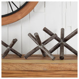 Astericks II (Medium) 8L x 7W Brown Metal Decor Object from Mercana - Luna Furniture