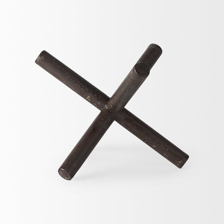 Astericks II (Medium) 8L x 7W Brown Metal Decor Object from Mercana - Luna Furniture