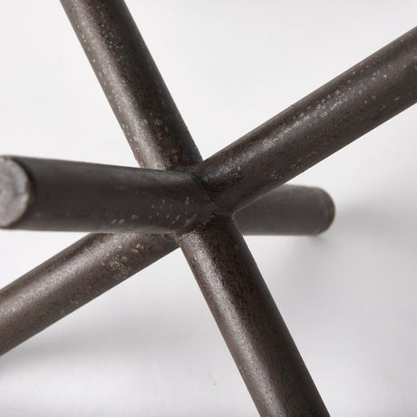 Astericks II (Medium) 8L x 7W Brown Metal Decor Object from Mercana - Luna Furniture