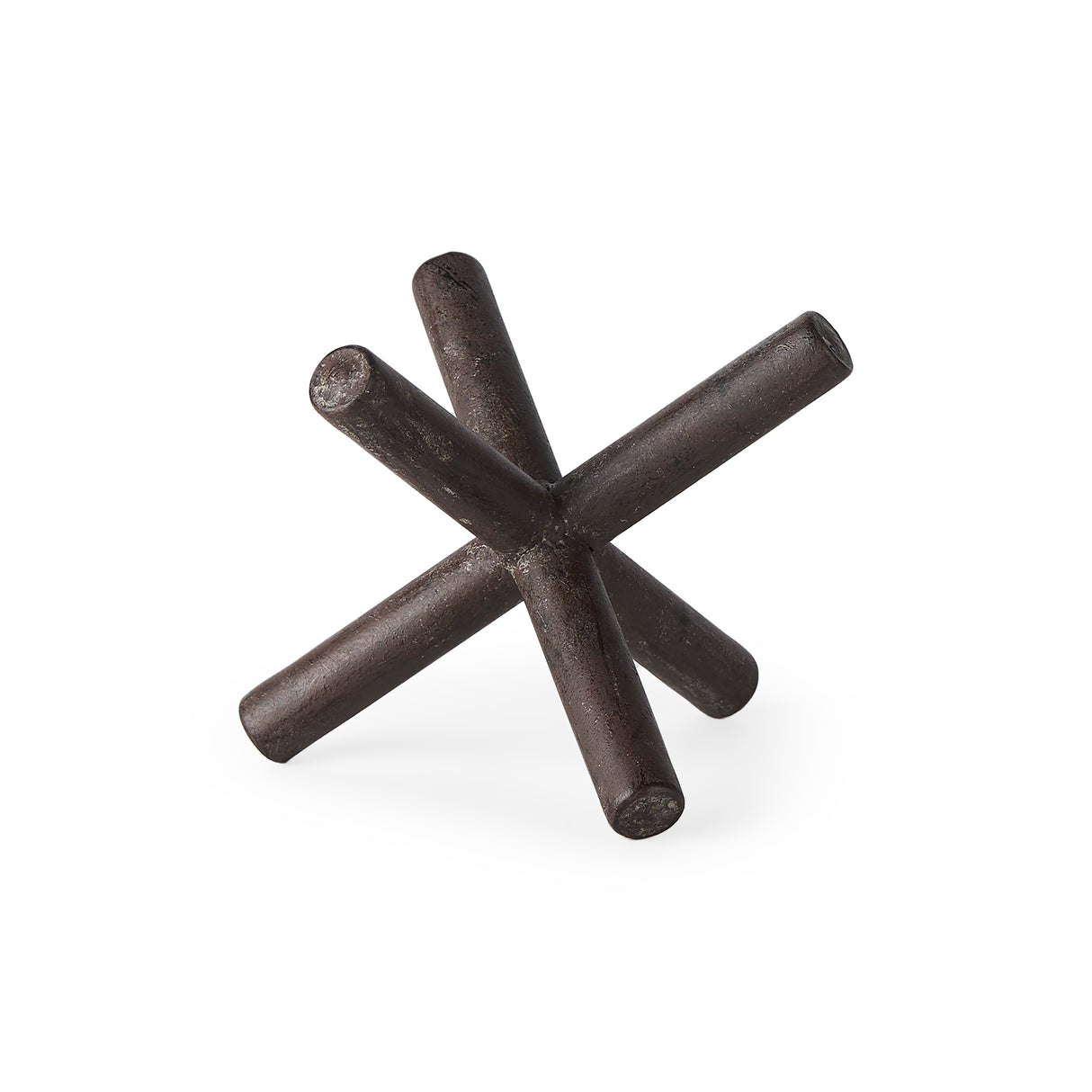 Astericks III (Small) 6L x 6W Brown Metal Decor Object from Mercana - Luna Furniture