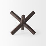 Astericks III (Small) 6L x 6W Brown Metal Decor Object from Mercana - Luna Furniture