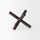 Astericks III (Small) 6L x 6W Brown Metal Decor Object from Mercana - Luna Furniture