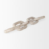 Alix 29.0L x 5.0W x 5.0H Beige Wooden Link Chain Decorative Object from Mercana - Luna Furniture