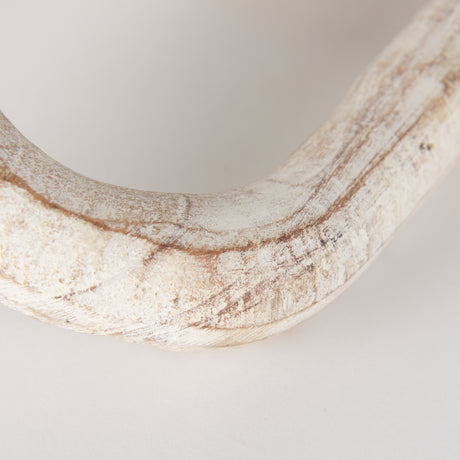 Alix 29.0L x 5.0W x 5.0H Beige Wooden Link Chain Decorative Object from Mercana - Luna Furniture