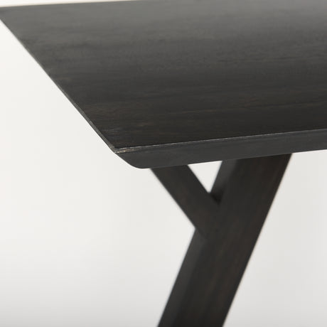 Jennings 54.0L x 16.0W x 29.5H Dark Brown Wood Console Table from Mercana - Luna Furniture