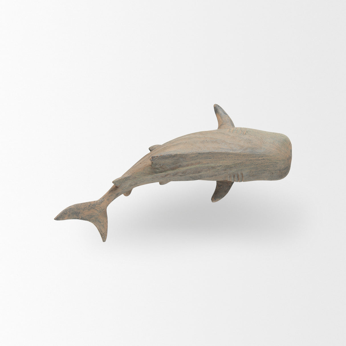 Willa Small Whale Shark sculpture from Mercana - Luna Furniture