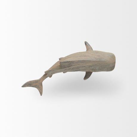 Willa Small Whale Shark sculpture from Mercana - Luna Furniture