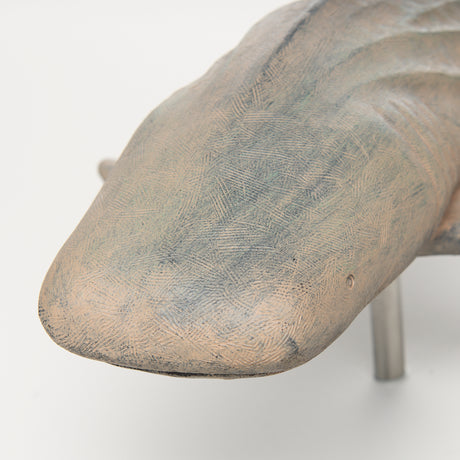 Willa Large Wall Mountable Whale Shark Sculpture from Mercana - Luna Furniture