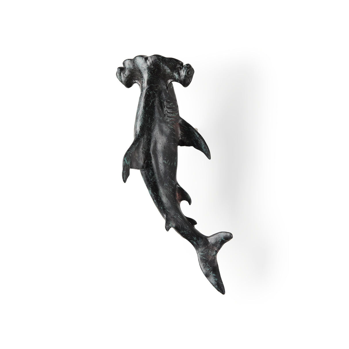 Acus 18H Small Hammerhead Shark Resin Wall Decor from Mercana - Luna Furniture