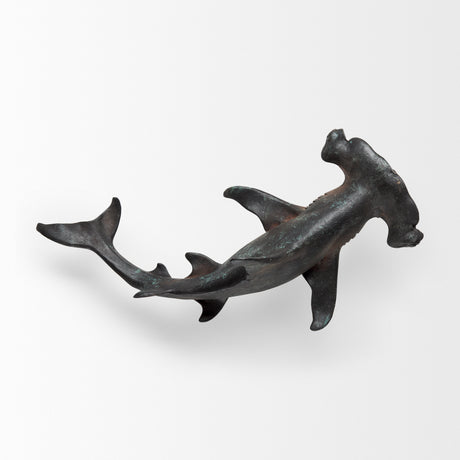 Acus 24H Large Hammer Head Shark Wall Decor from Mercana - Luna Furniture