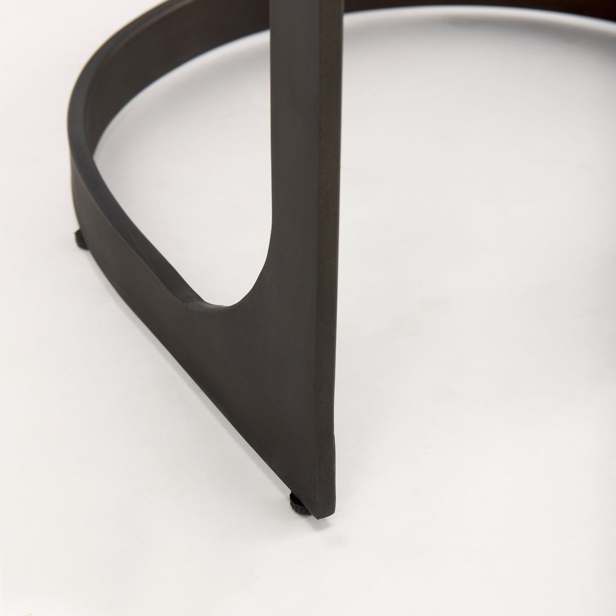 Tyson 17L x 18W x 31H Brown/Gray Suede W/ Metal Frame Bar Stool from Mercana - Luna Furniture