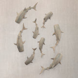 Willa Large Wall Mountable Whale Shark Sculpture from Mercana - Luna Furniture