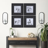 Katherine Wall Mounted Mirror w Glass Bottle for Botanicals or Floral from Mercana - Luna Furniture
