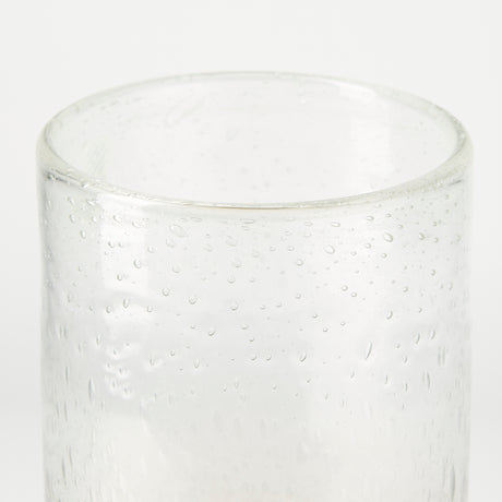 Adriatic I Small Brushed Gold Metal Glass Vase from Mercana - Luna Furniture