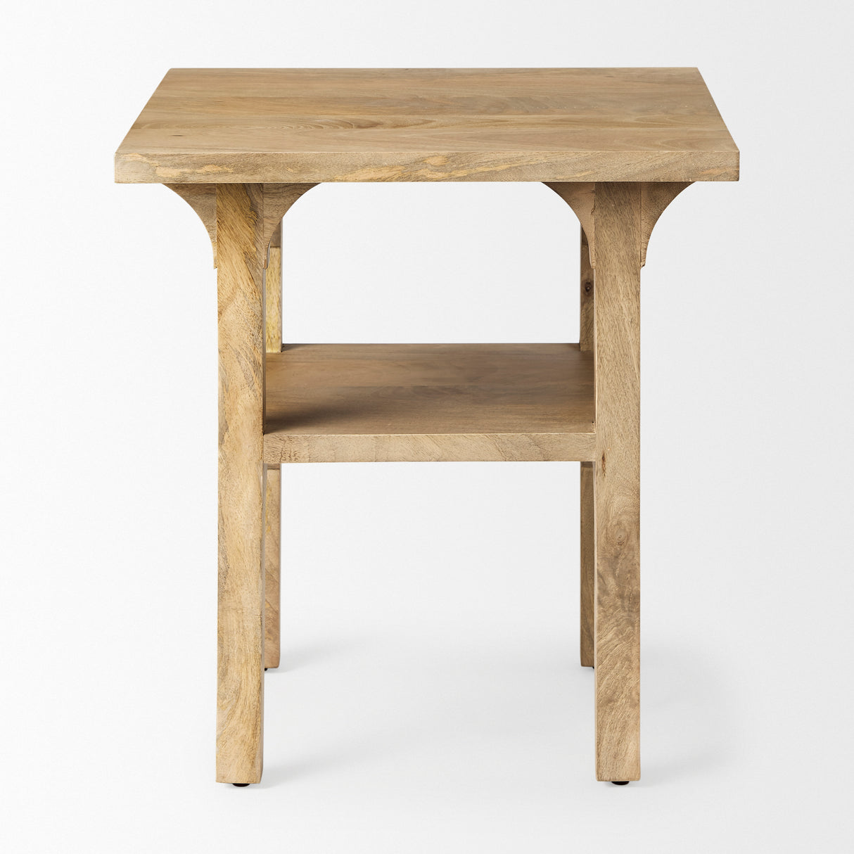 Candace Light Wood Bridge Accent Table from Mercana - Luna Furniture
