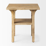 Candace Light Wood Bridge Accent Table from Mercana - Luna Furniture