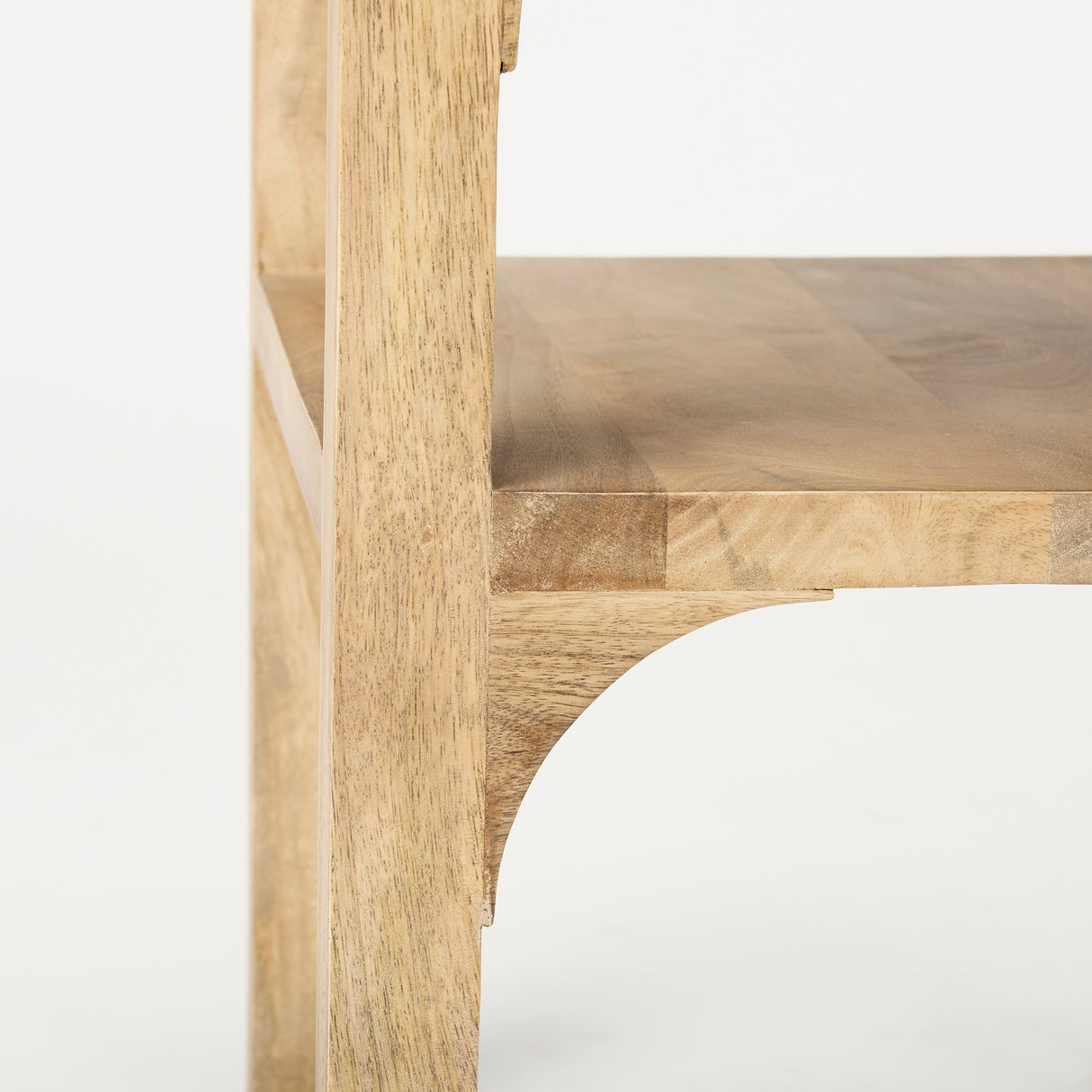 Candace Light Wood Bridge Accent Table from Mercana - Luna Furniture