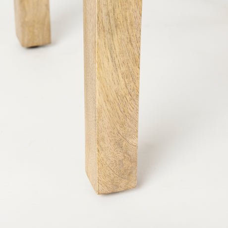 Candace Light Wood Bridge Accent Table from Mercana - Luna Furniture