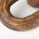 Tayla Large Medium Brown Wood Chain Link from Mercana - Luna Furniture