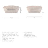 Esagono Octagonal Reclaimed Wood Coffee Table w/ Storage from Mercana - Luna Furniture