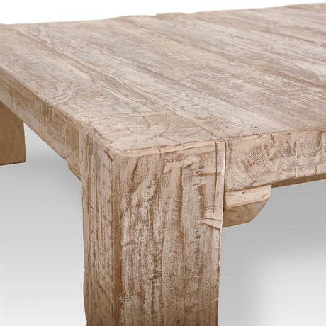 McArthur 48x48 Square Reclaimed Solid Wood Coffee Table from Mercana - Luna Furniture